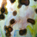 Glass Sheet Mixed Colors Mottled  w/ Purple/Yellow/Blue Streaky
