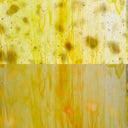 Glass Sheet Orange Mottled with white streaky