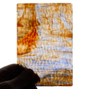 Rippled Glass Sheet Mixed Colors Streaky w/ Multi Colors