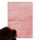 Glass Sheet Pink and White Streaky