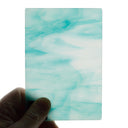 Glass Sheet Blue and White Streaky