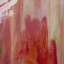 Glass Sheet Mixed Colors Streaky w/ Red/White/Yellow