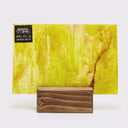 Rippled Glass Sheet Yellow Streaky