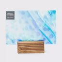 Glass Sheet Blue and White Mottled