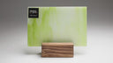 Glass Sheet Green with  Streaky