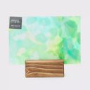 Glass Sheet Green Mottled with  Streaky