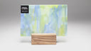 Glass Sheet Mixed Colors Mottled w/ Green/White/Blue Streaky