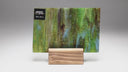 Rippled Glass Sheet Mixed Colors Streaky w/ Multi Colors
