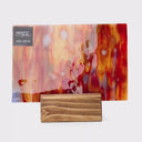 Glass Sheet Mixed Colors Mottled w/ Red/Blue/White Streaky