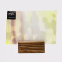 Glass Sheet Mixed Colors Mottled  w/ Purple/Green/White Streaky