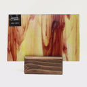Glass Sheet Browns & Mixed Colors Streaky w/ multi colors