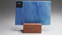 Glass Sheet Blue Streaky w/ multi color