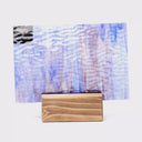 Rippled Glass Sheet Mixed Colors Streaky w/ Multi Colors
