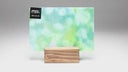 Glass Sheet Green Mottled with  Streaky