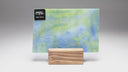Rippled Glass Sheet Mixed Colors Streaky w/ Multi Colors