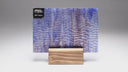Rippled Glass Sheet Mixed Colors Streaky w/ Multi Colors