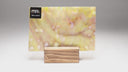 Glass Sheet Mixed Colors Mottled  w/ Purple/Yellow/White Streaky