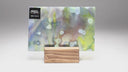 Glass Sheet Mixed Colors Mottled  w/ Purple/Yellow/Blue Streaky