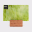 Glass Sheet Green Streaky w/ multi colors