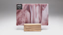 Glass Sheet Pink/Purple Streaky w/ Multi Colors