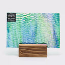 Glass Sheet Green Streaky with Ripple Texture