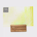 Glass Sheet Mixed Colors Streaky w/ Yellow/Green/White and Iridescent Finish