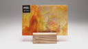Rippled Glass Sheet Mixed Colors Streaky w/ Multi Colors
