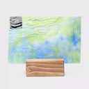Rippled Glass Sheet Mixed Colors Streaky w/ Multi Colors