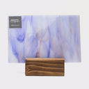 Glass Sheet Blue and Purple Streaky