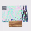 Glass Sheet Mixed Colors Streaky w/ Multi Colors and Iridescent Finish