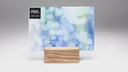 Glass Sheet Mixed Colors Mottled w/ Green/White/Blue Streaky