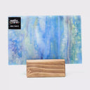 Rippled Glass Sheet Mixed Colors Streaky w/ Multi Colors