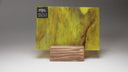 Rippled Glass Sheet Yellow Streaky