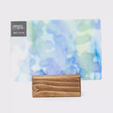 Glass Sheet Mixed Colors Mottled w/ Green/White/Blue Streaky