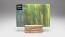 Rippled Glass Sheet Mixed Colors Streaky w/ Multi Colors