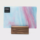 Glass Sheet Blue and Purple Streaky