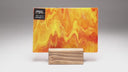 Rippled Glass Sheet Mixed Colors Streaky w/ Multi Colors