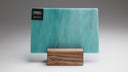 Glass Sheet Blue Streaky w/ multi color
