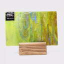 Rippled Glass Sheet Mixed Colors Streaky w/ Multi Colors