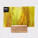 Rippled Glass Sheet Mixed Colors Streaky w/ Multi Colors