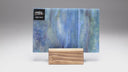 Rippled Glass Sheet Mixed Colors Streaky w/ Multi Colors