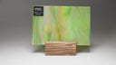 Glass Sheet Mixed Colors Green Streaky w/ Multi Colors