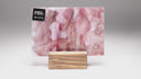 Glass Sheet Violet and White Mottled