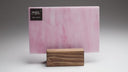 Glass Sheet Pink and White Streaky