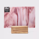 Glass Sheet Pink/Purple Streaky w/ Multi Colors