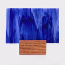 Glass Sheet Blue Streaky w/ multi color