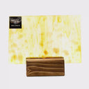 Glass Sheet Orange Mottled with white streaky
