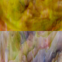 Glass Sheet Mixed Colors Streaky w/ multi colors