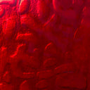 Glass Sheet Red with Flemish Texture