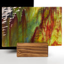 Rippled Glass Sheet Mixed Colors Streaky w/ Multi Colors